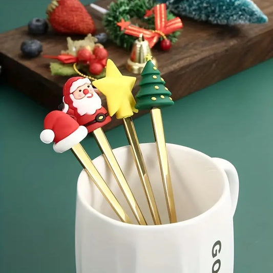 Christmas Coffee Spoons