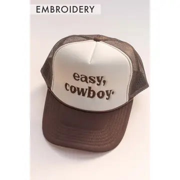 Easy Cowboy Trucker Hat