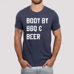 Body By BBQ & Beer Mens Shirt