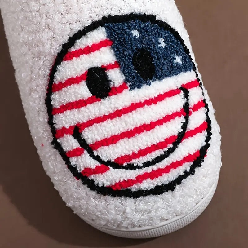 American Smiley Slippers