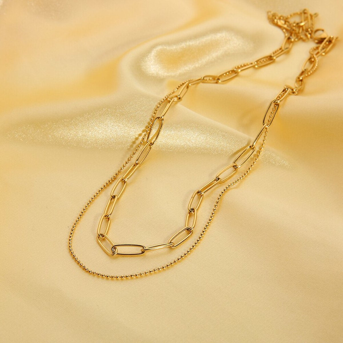 Double Chain Necklace