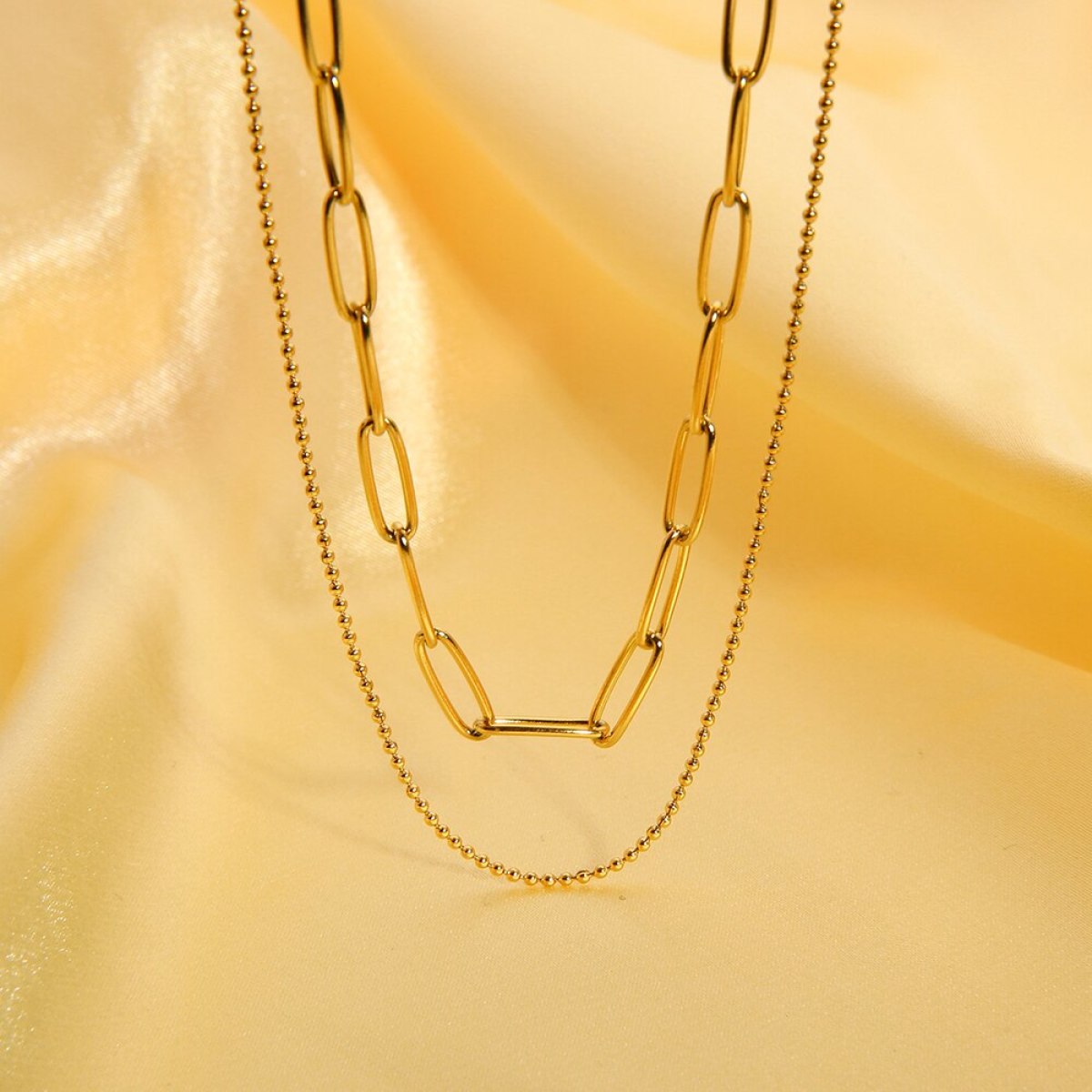 Double Chain Necklace