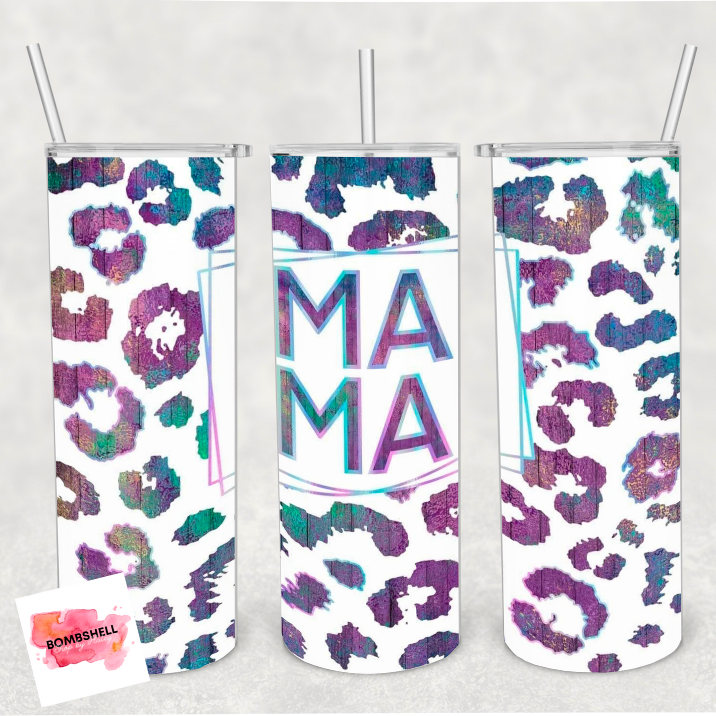 Mama Leopard 20 oz. Insulated Tumbler